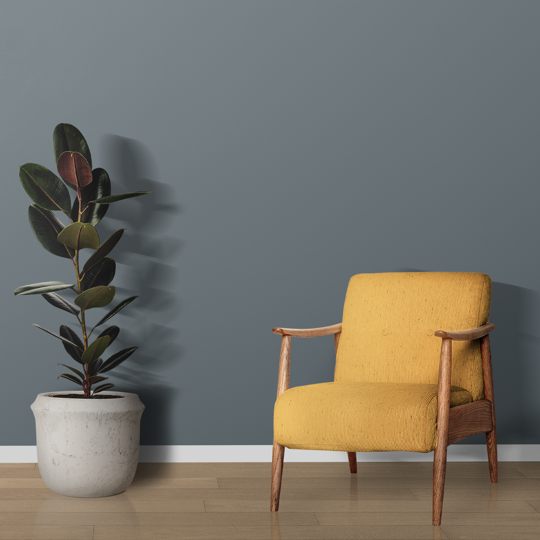 Rodapé R1 Smart Branco Ecovale