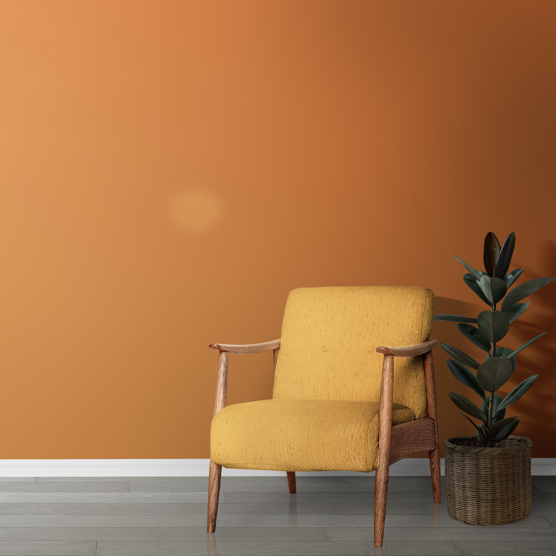 Rodapé R9 Frisado Smart Branco Ecovale